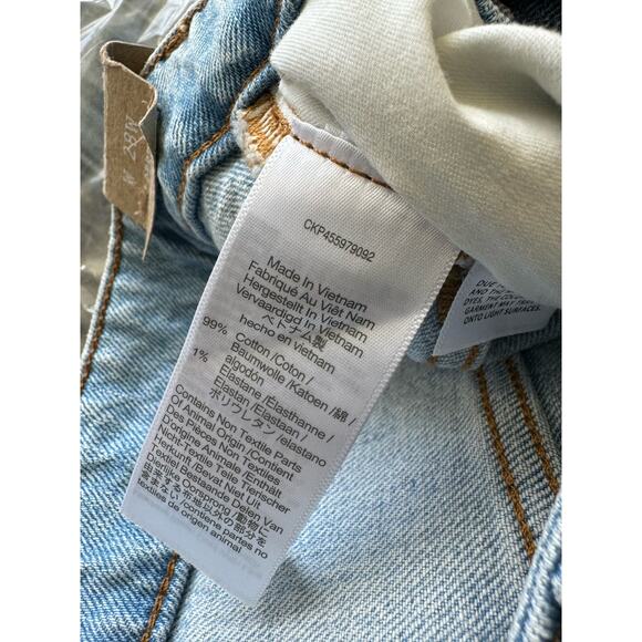 Madewell The Perfect Vintage Jeans Delora Light Wash Women Plus Size 28 NWT - Picture 8 of 10